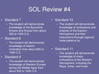 SOL Review #4