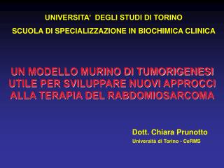 Dott. Chiara Prunotto