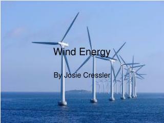 Wind Energy