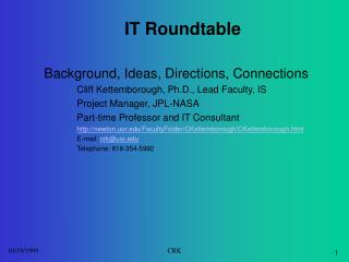 IT Roundtable