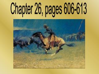Chapter 26, pages 606-613