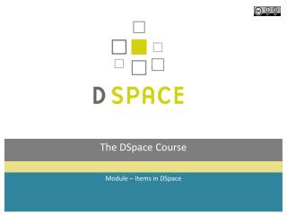 The DSpace Course