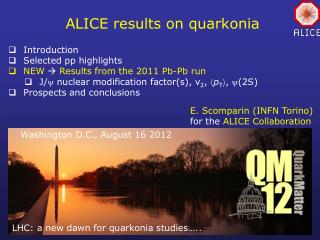 ALICE results on quarkonia