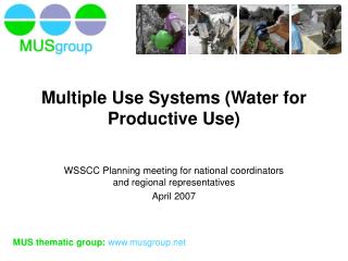 Multiple Use Systems (Water for Productive Use)