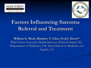 Factors Influencing Sarcoma Referral and Treatment