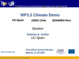 WP3.3 Climate Demo