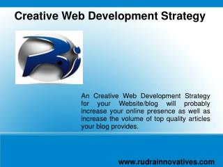 Creative Web Development Strategy