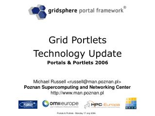 Grid Portlets Technology Update