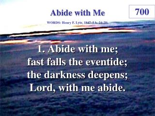 Abide With Me (1)