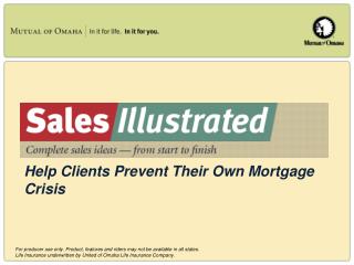 Help Clients Prevent Their Own Mortgage Crisis