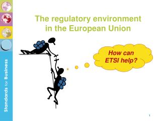 How can ETSI help?