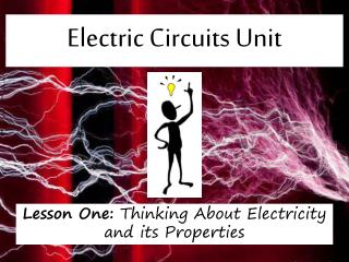 Electric Circuits Unit