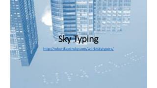 Sky Typing