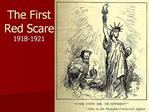 The First Red Scare