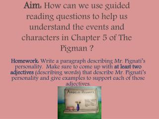 PM Lesson 7 Chapter 5 Guided Reading