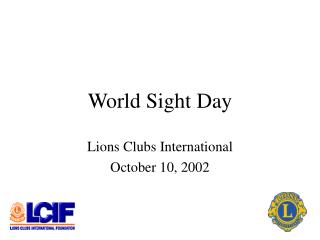 World Sight Day