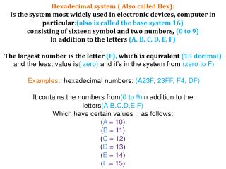 is greater than 9 characters in terms of the hexadecimal: 13 12 11 13 4 1