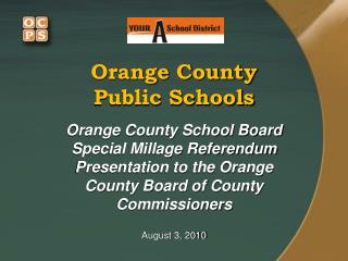 Orange County Public Schools