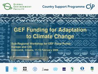 GEF Funding for Adaptation to Climate Change