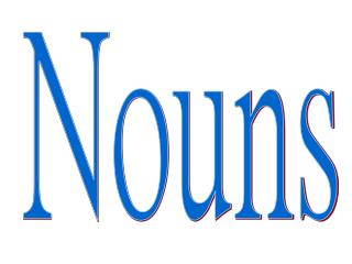 Nouns