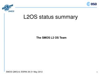 L2OS status summary