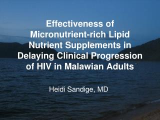 Heidi Sandige, MD