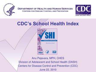 CDC’s School Health Index