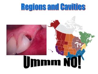 Regions and Cavities