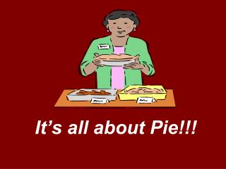 It’s all about Pie!!!