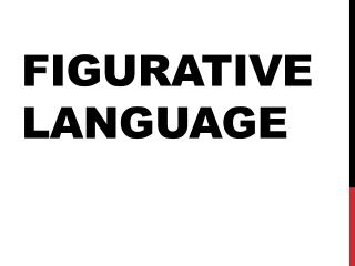 Figurative Language