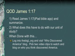 QOD James 1:17