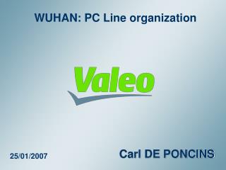 WUHAN: PC Line organization