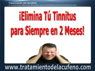 Tinnitus Cura - Tinnitus Causas - tratamientodelacufeno.com