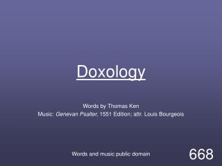 Doxology