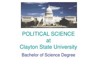 POLITICAL SCIENCE at Clayton State University