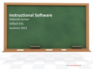 Instructional Software