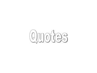 Quotes