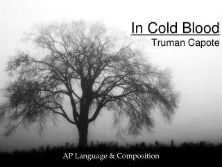 In Cold Blood Truman Capote