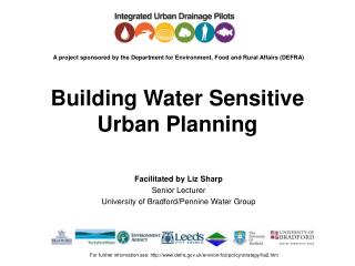 Building Water Sensitive Urban Planning