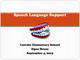 Welcome to Speech Language Support