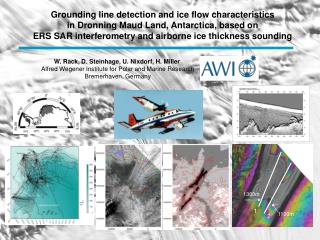 Grounding line detection and ice flow characteristics in Dronning Maud Land, Antarctica, based on