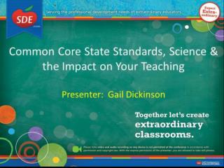 Common Core State Standards &amp; Science (K-6)