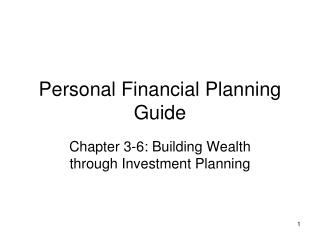 Personal Financial Planning Guide