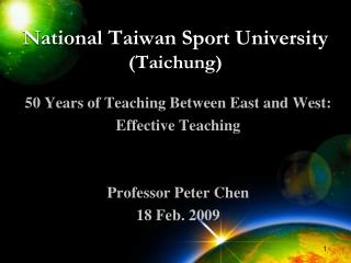 National Taiwan Sport University (Taichung)