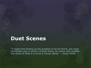 Duet Scene s