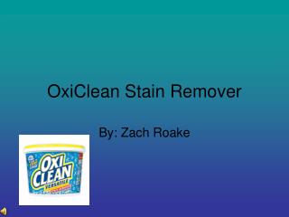 OxiClean Stain Remover