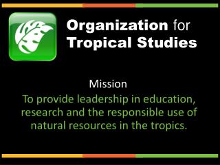 Organization for Tropical Studies