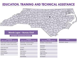 Education, Training and technical assistance