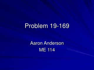Problem 19-169