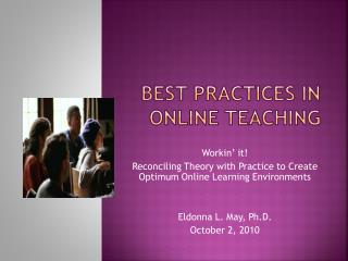 Best Practices in Online Teaching